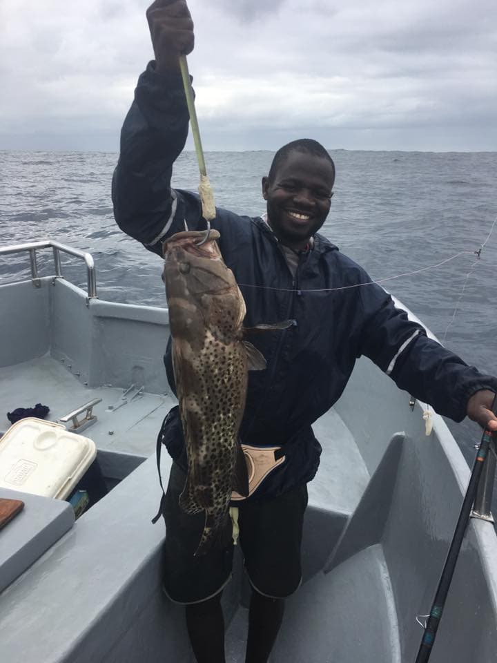 Deep-sea fishing at Rocky Bay