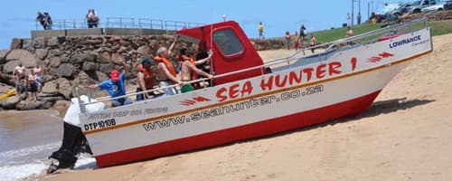 The Sea Hunter boat